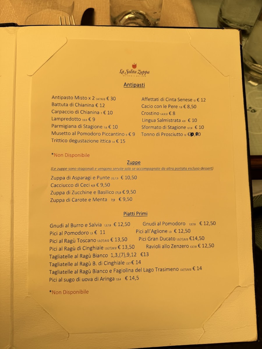 Menu Osteria La Solita Zuppa-2
