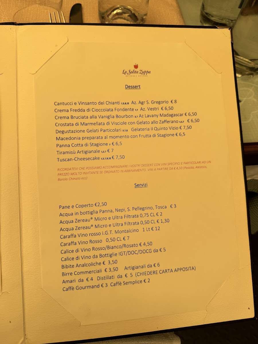 Menu Osteria La Solita Zuppa-3