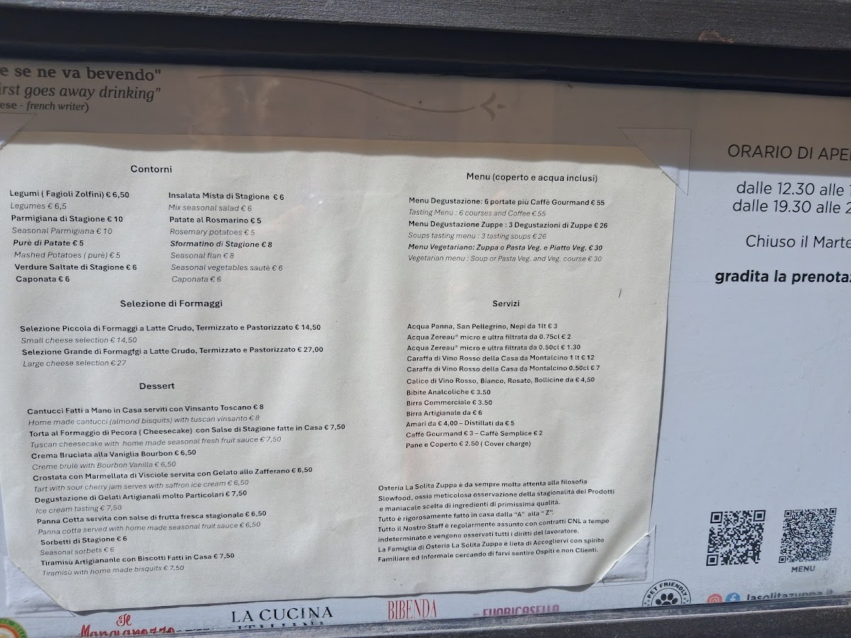 Menu Osteria La Solita Zuppa-5